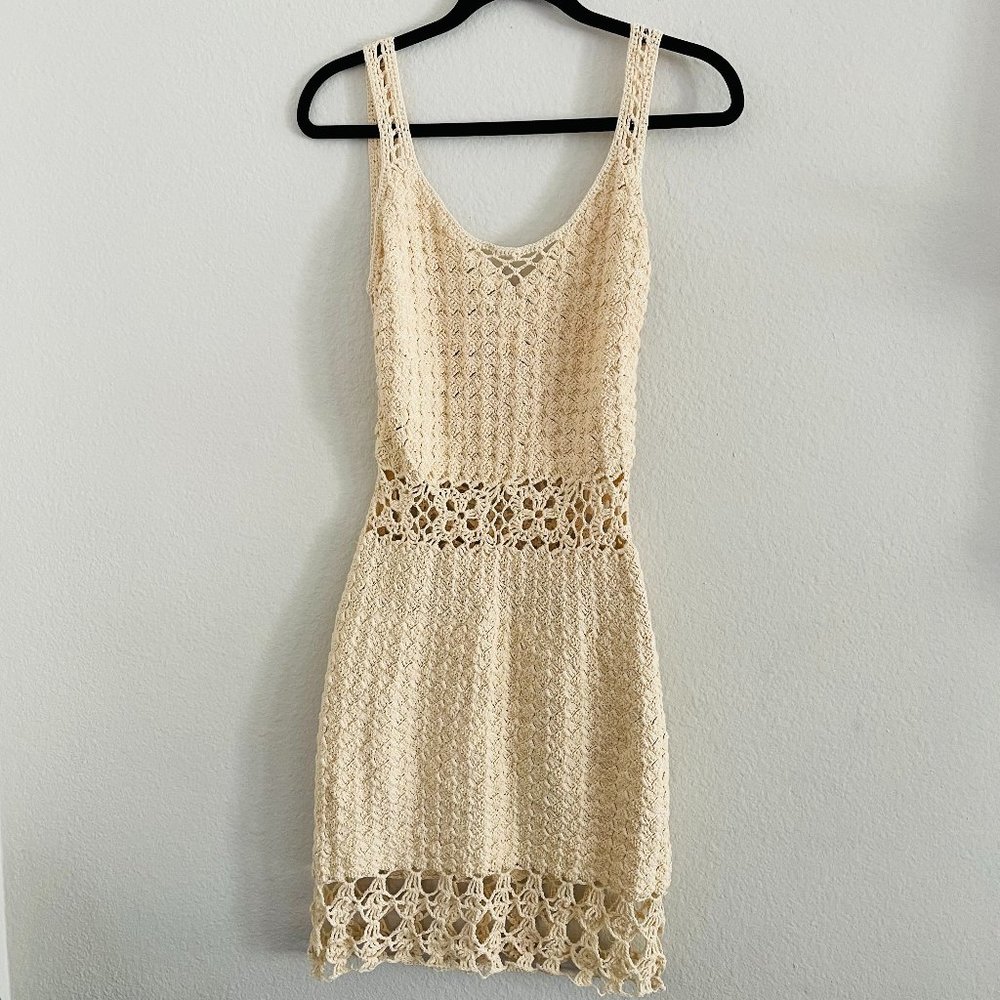 Beautiful one of a kind unique crochet dress